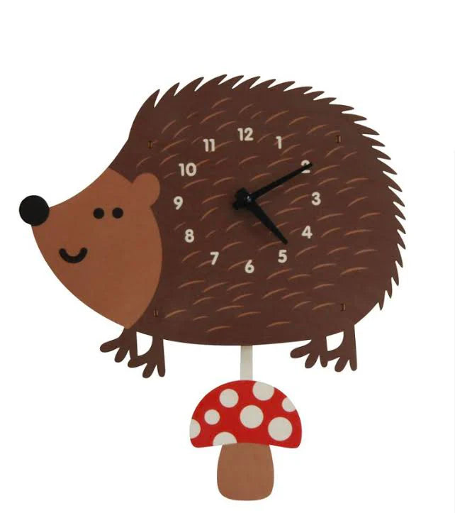 Wall Clock: Hedgehog