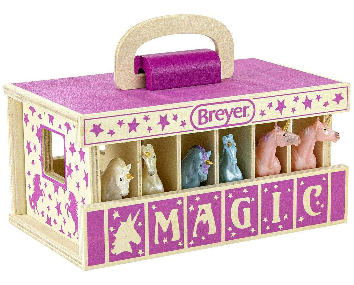 Unicorn Magic Wooden Carry Stable