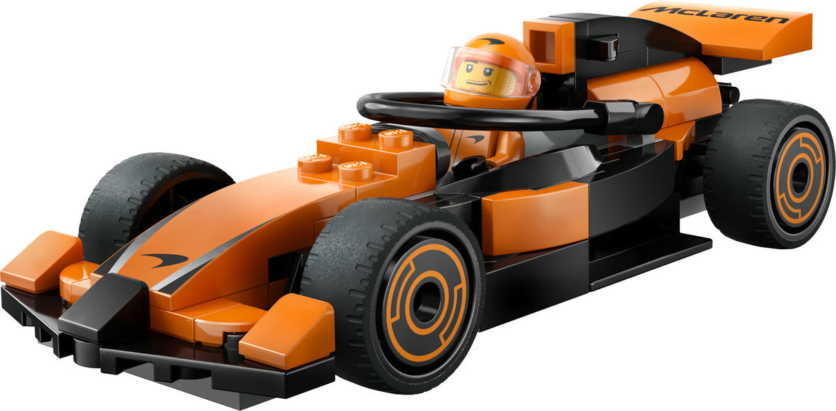 City: F1 Driver with McLaren Race Car