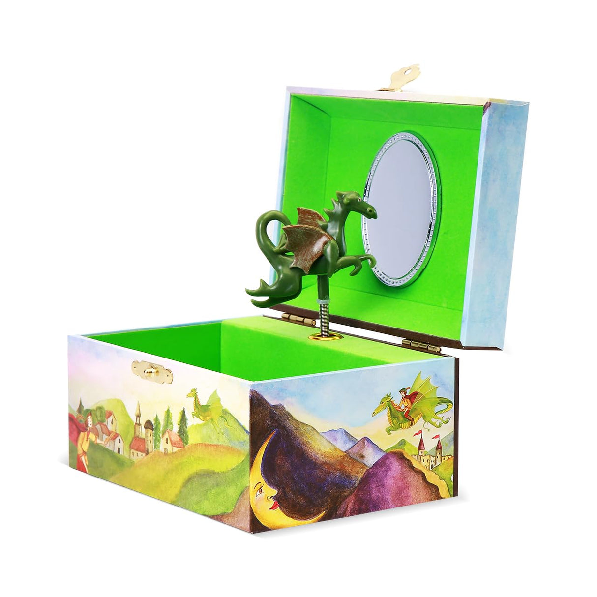 Small Music Box: Playful Dragon