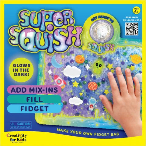 Super Squish Fidget Bag: Glow in the Dark