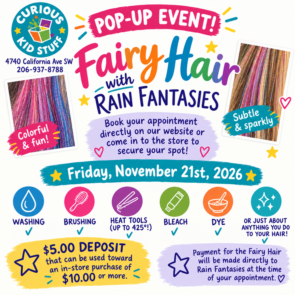 Fairy Hair Appointment