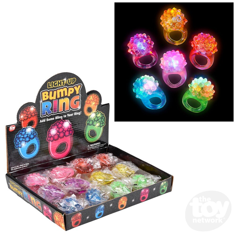 Light Up Bumpy Ring