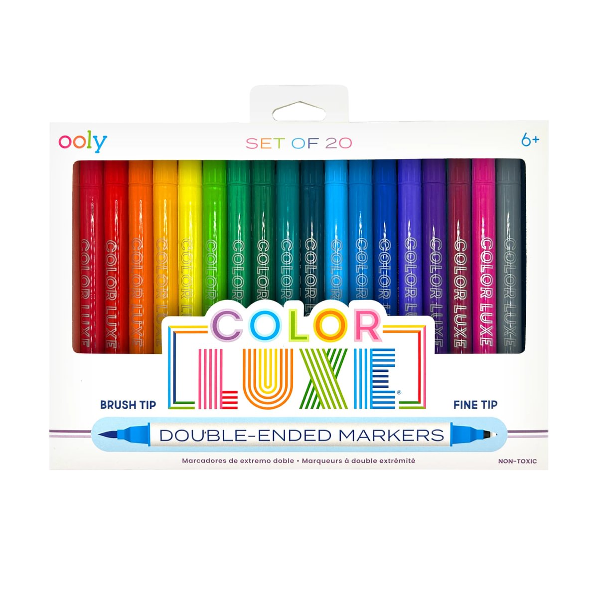 Color Luxe Double-Ended Markers Set of 20