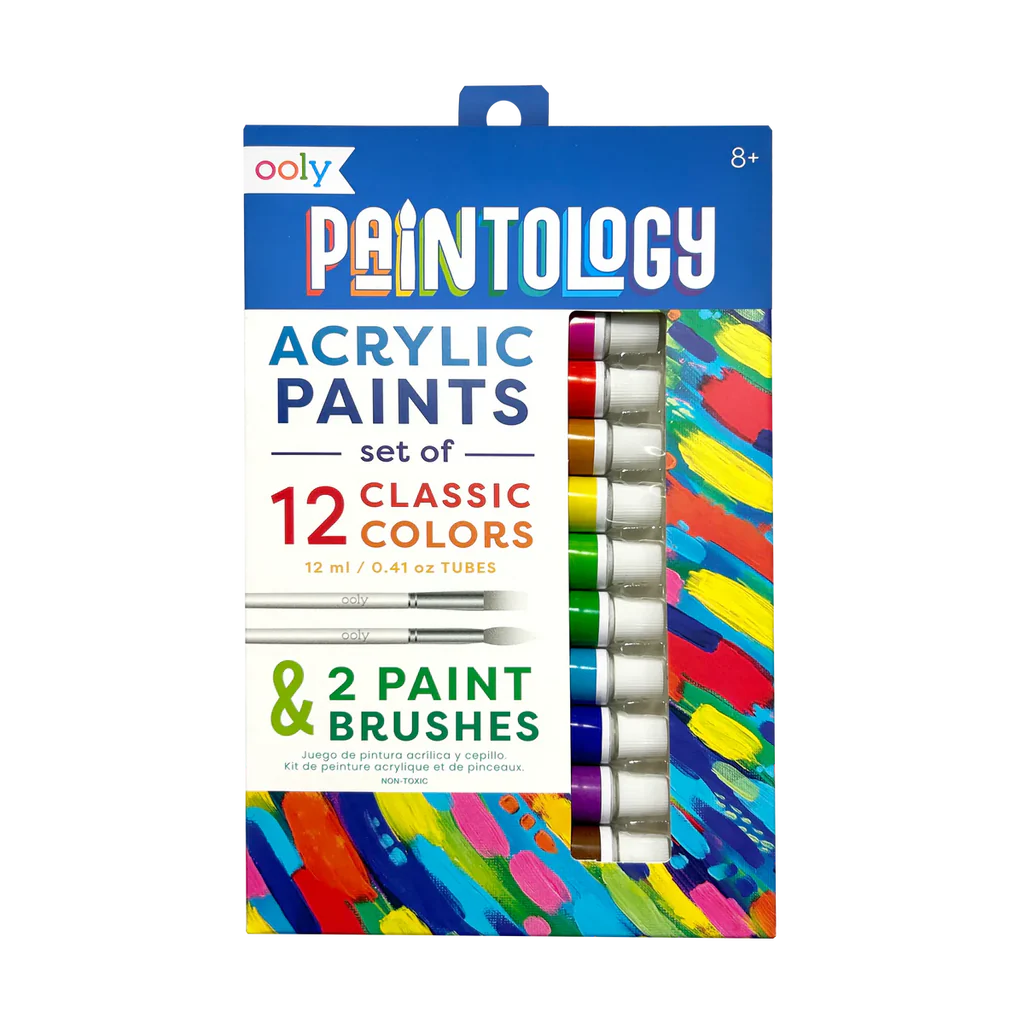 Paintology Acrylic Paint Set: Classic Colors