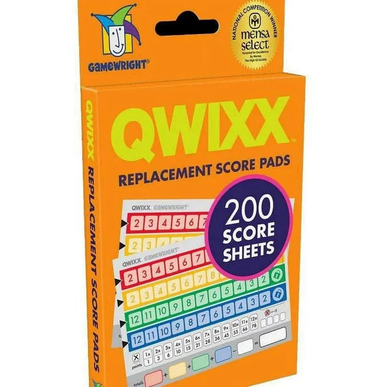 Qwixx Score Pads
