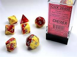 7Poly: Gemini Red-Yellow/Silver