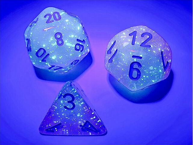7-Set Cube Gemini Luminary Gel Green-Pink with Blue