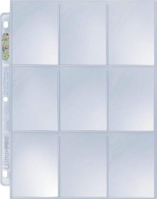Pages: 9-Pocket: Ultra Pro Holo Clear