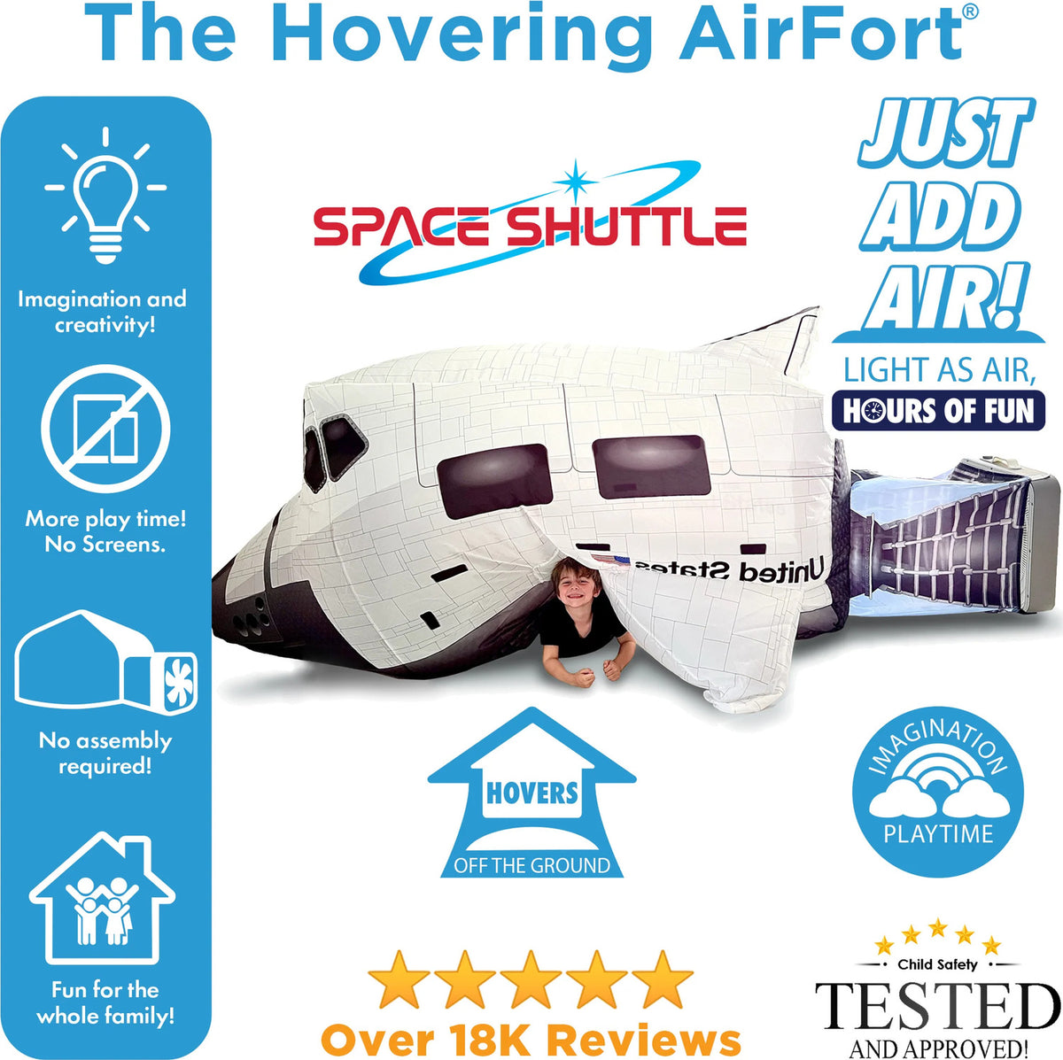 The Original AirFort - USA Space Shuttle
