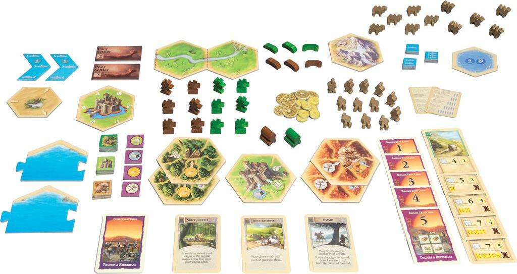 CATAN: Traders & Barbarians 5 - 6 Player Extension