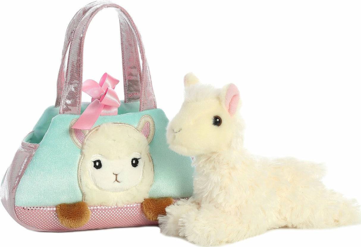 Aurora Fancy Pals 7" Peek-a-boo Llama