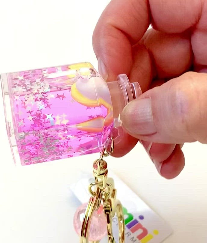 Kitty Jar Floaty Key Charm