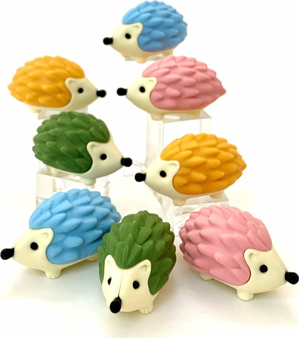 Iwako Hedgehog Eraser-6 Color