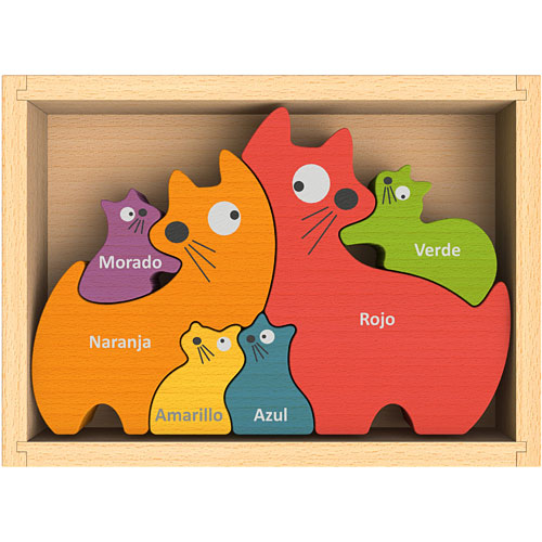 Cat Family Puzzle w/ Curriculum