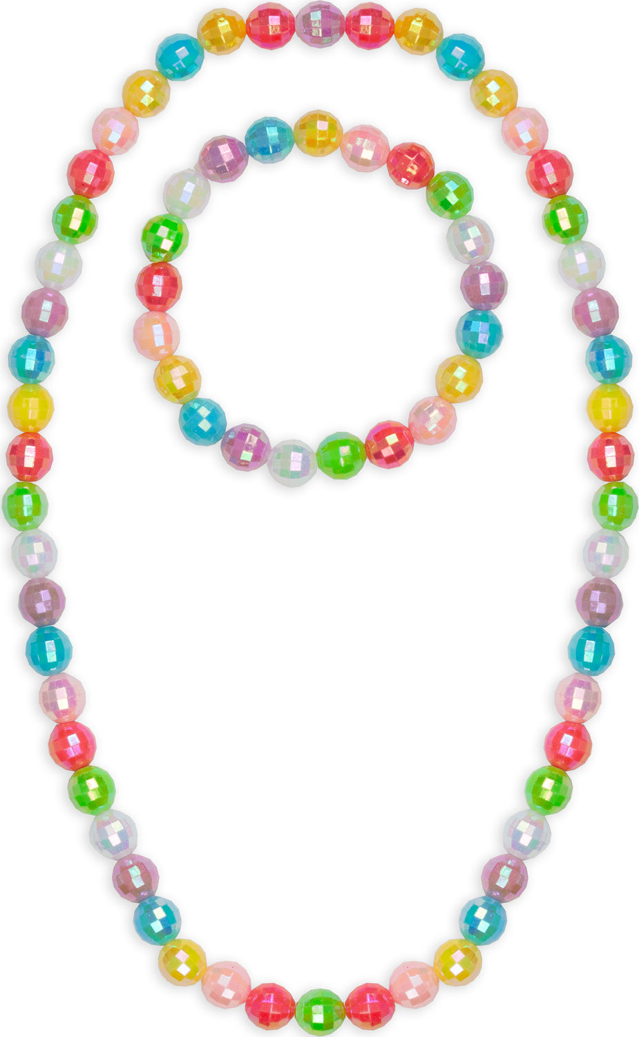 Color Me Rainbow Necklace & Bracelet Set