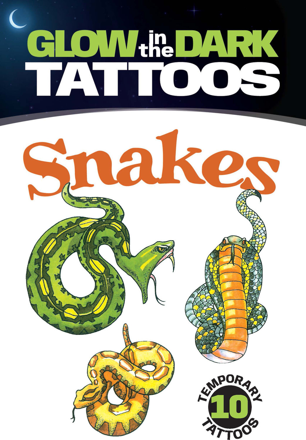 Glow-in-the-Dark Tattoos: Snakes