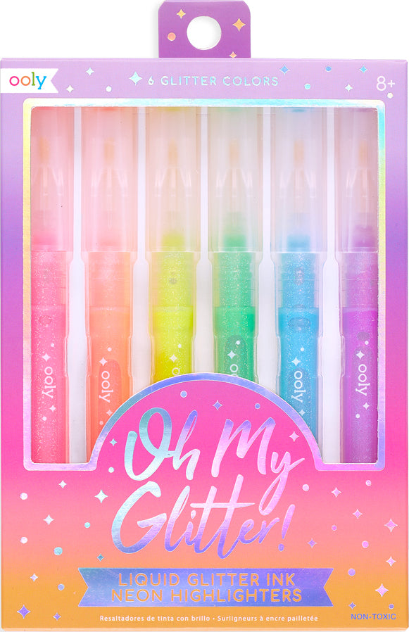 Oh My Glitter! Liquid Glitter Highlighters-