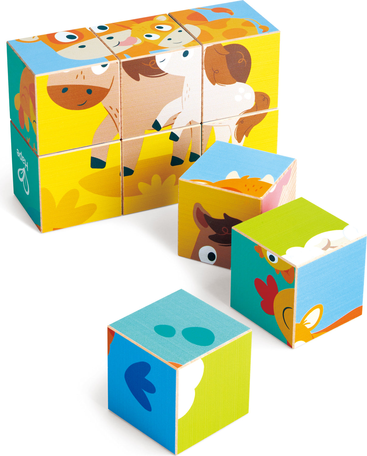 Farm Wooden Blocks Puzzle