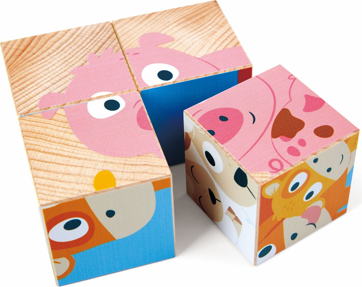 Farm Wooden Blocks Puzzle