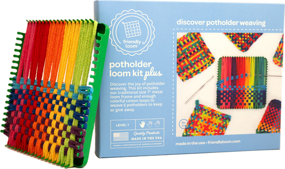 Friendly Loom - Potholder DELUXE Loom (Traditional Size)