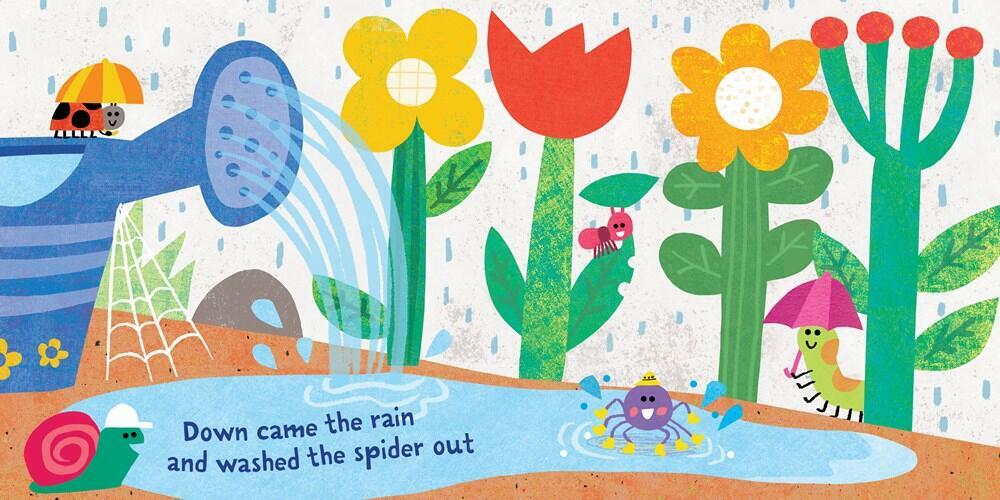 Indestructibles (The Original): The Itsy Bitsy Spider: Chew Proof · Rip Proof · Nontoxic · 100% Washable (Book for Babies, Newborn Books, Safe to Chew)