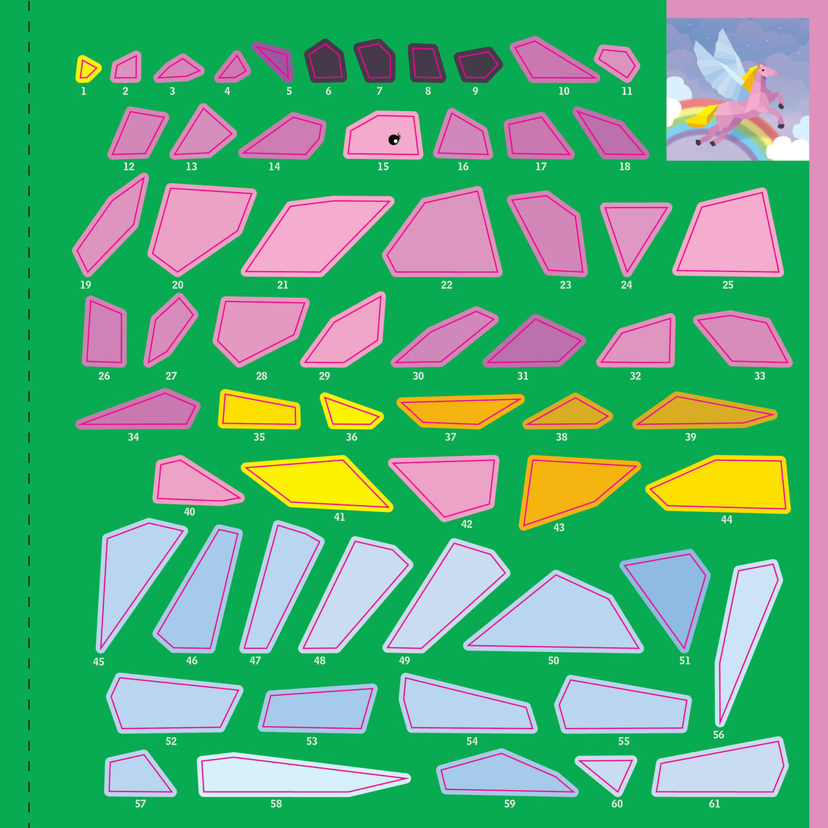 Paint by Sticker Kids (Official): Mermaids & Magic!: Create 10 Pictures One Sticker at a Time! Includes Glitter Stickers