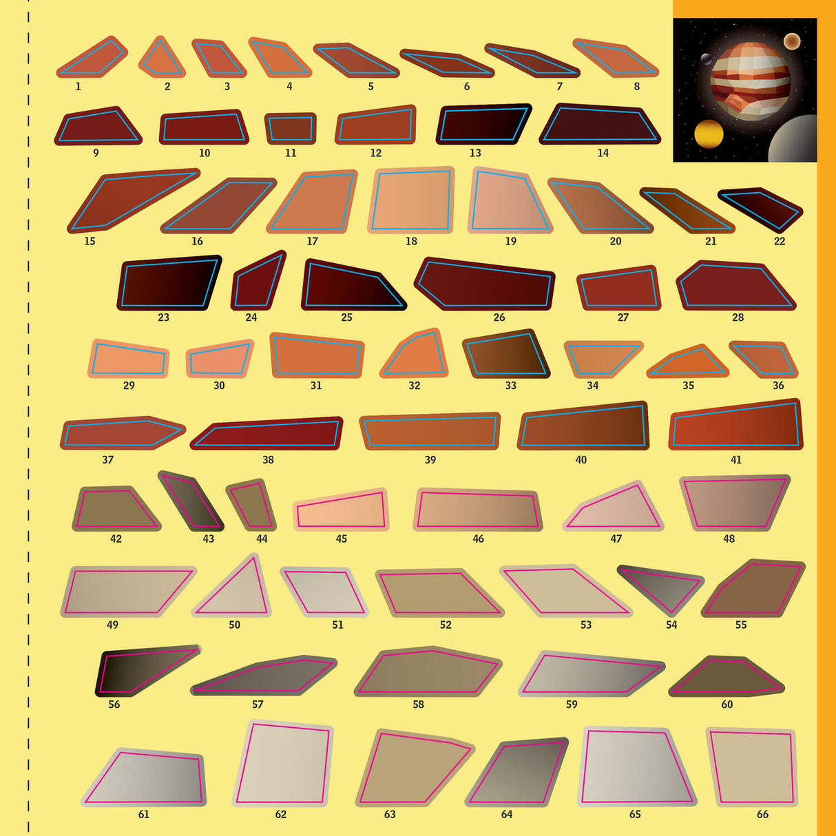 Paint by Sticker Kids (Official): Outer Space: Create 10 Pictures One Sticker at a Time! Includes Glow-in-the-Dark Stickers