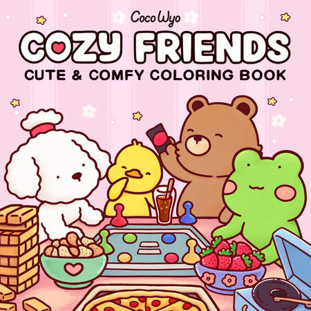 Coco Wyo: Cozy Friends Coloring Book