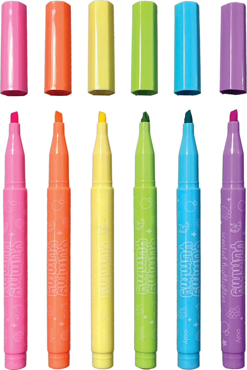 Yummy Yummy Scented Highlighters - Set of 6