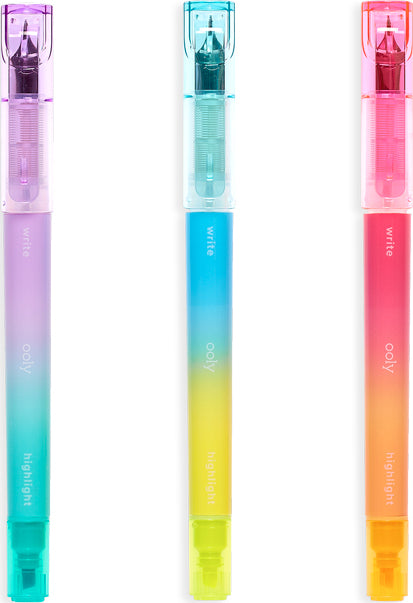 Writer's Duo Fountain Pen and Highlighter