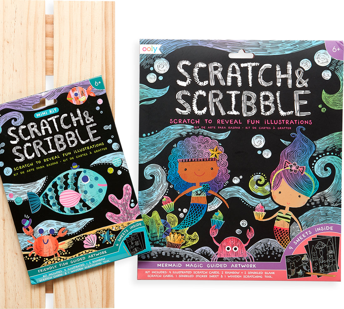 Mini Scratch Scribble Fish