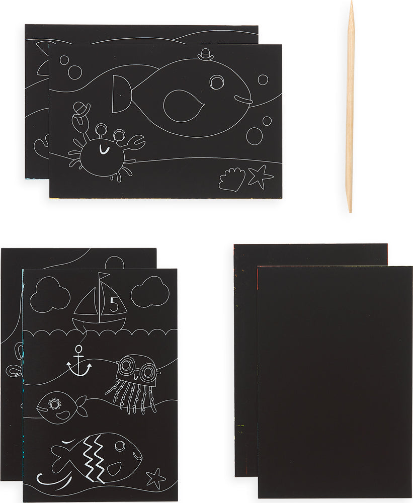 Mini Scratch Scribble Fish