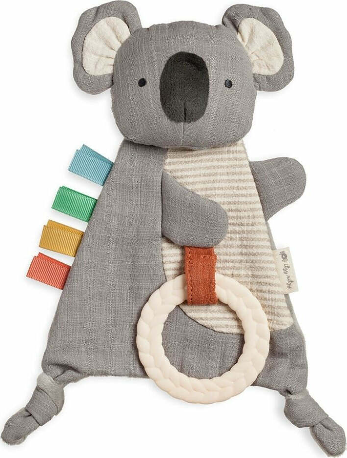 Bitzy Crinkle™ Sensory Crinkle Toy with Teether (Kaden the Koala)