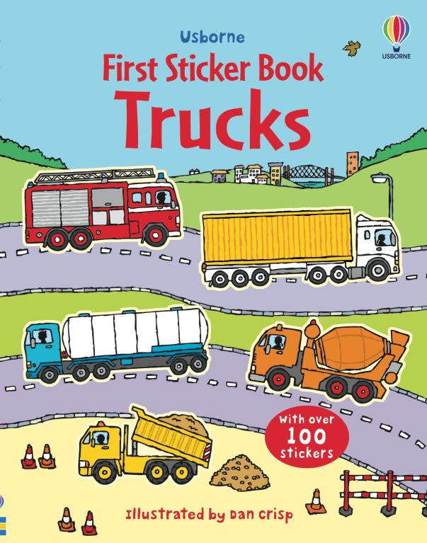 First Sticker Book: Trucks
