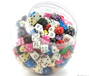 DICE: Assorted Dice Bowl *