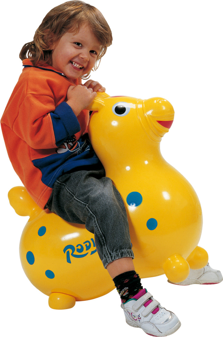 Rody Inflatable Bounce Horse (Yellow)
