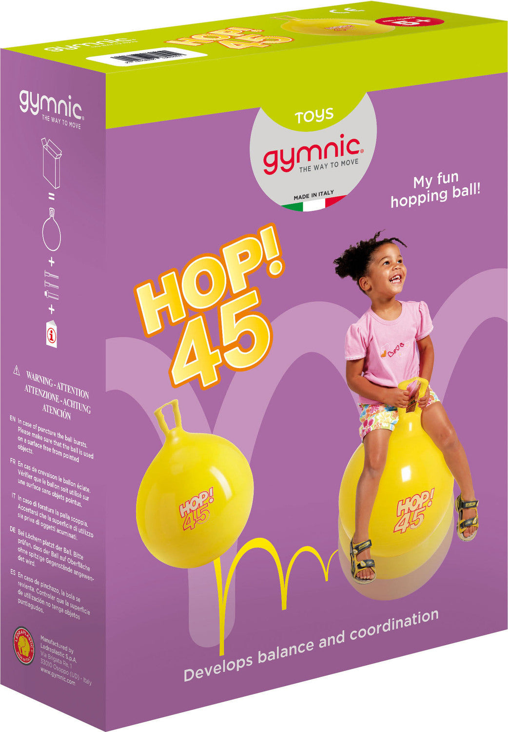 Hop Ball (45, Yellow)