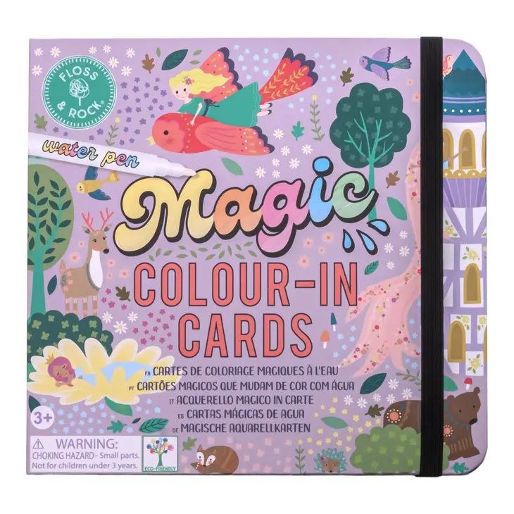 Magic Color-In Cards: Fairy Tale