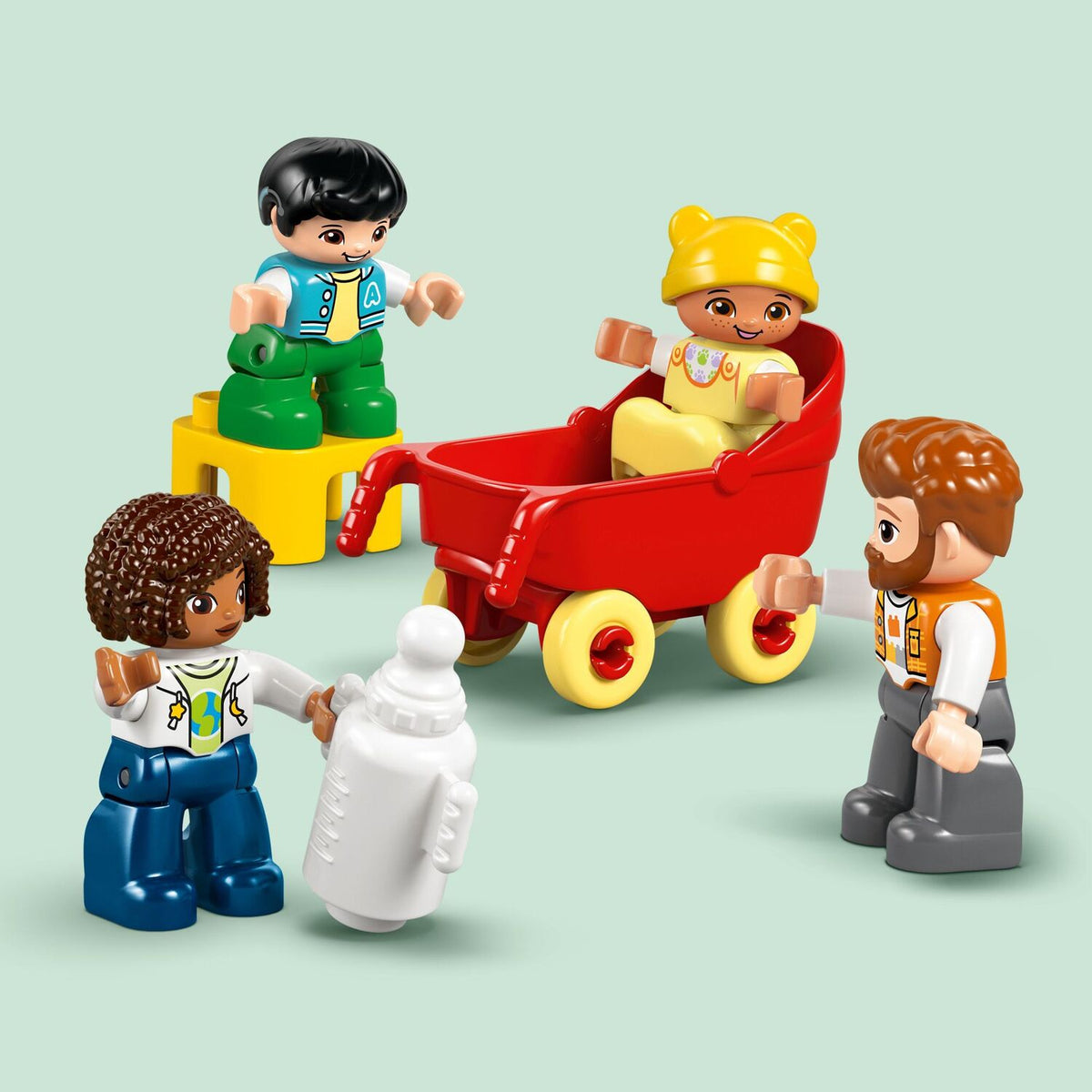 LEGO DUPLO Town: 3 in 1 Modern Family House with Figures