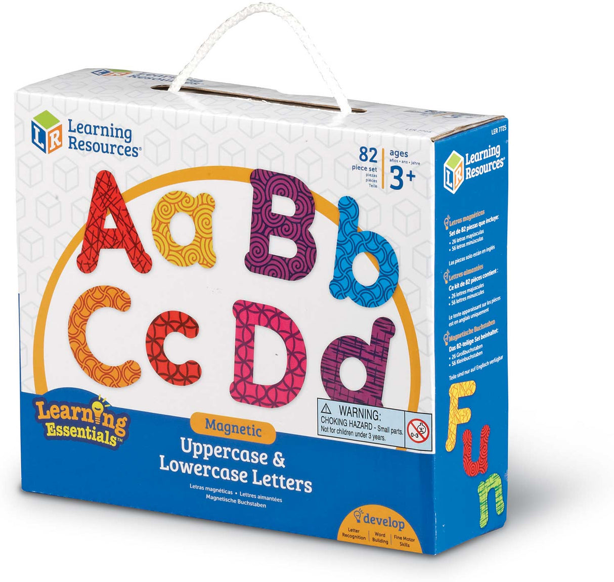 Magnetic Uppercase and Lowercase Letters