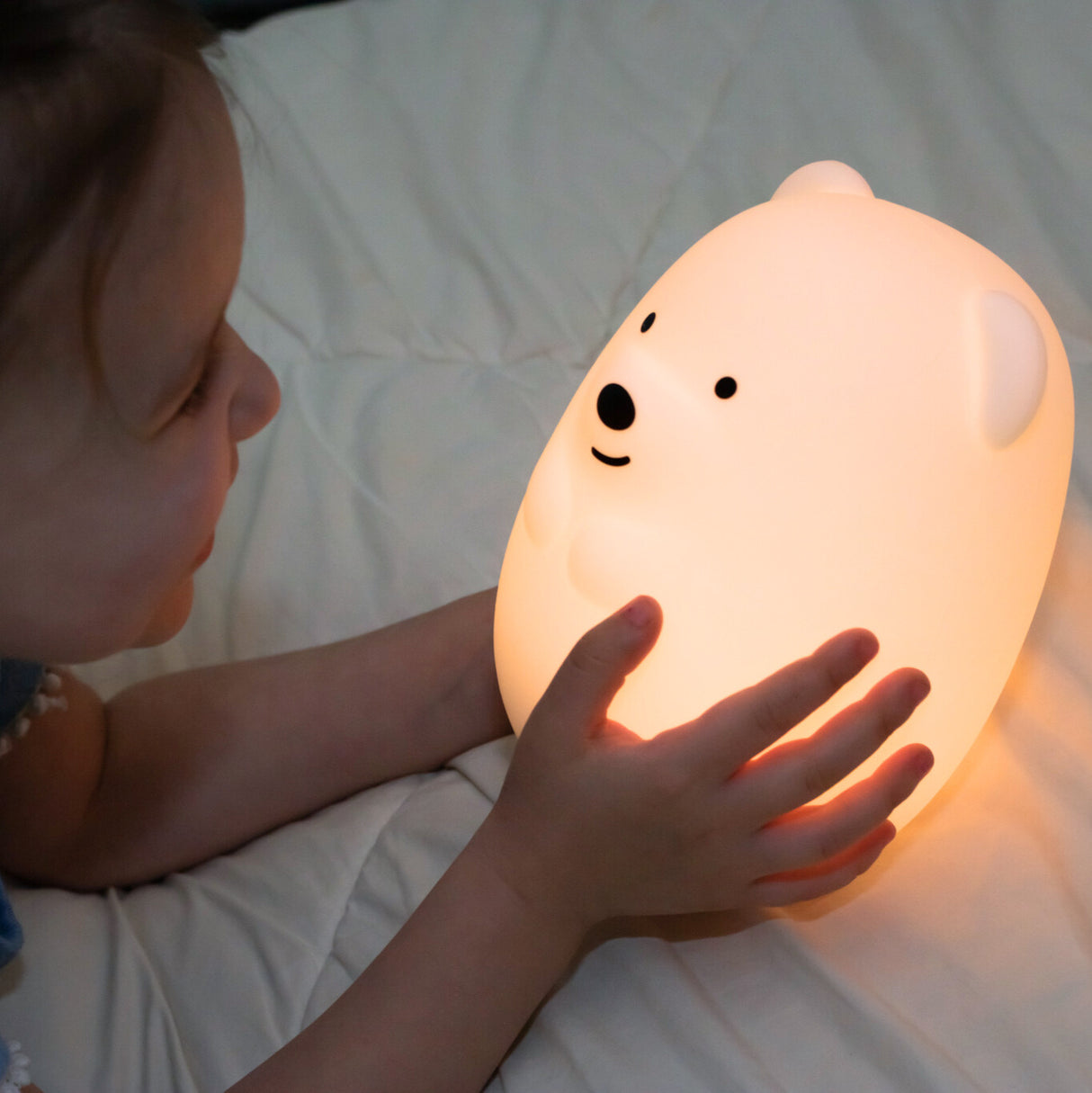 LumiPets Bear - Children's Nursery Touch Night Light
