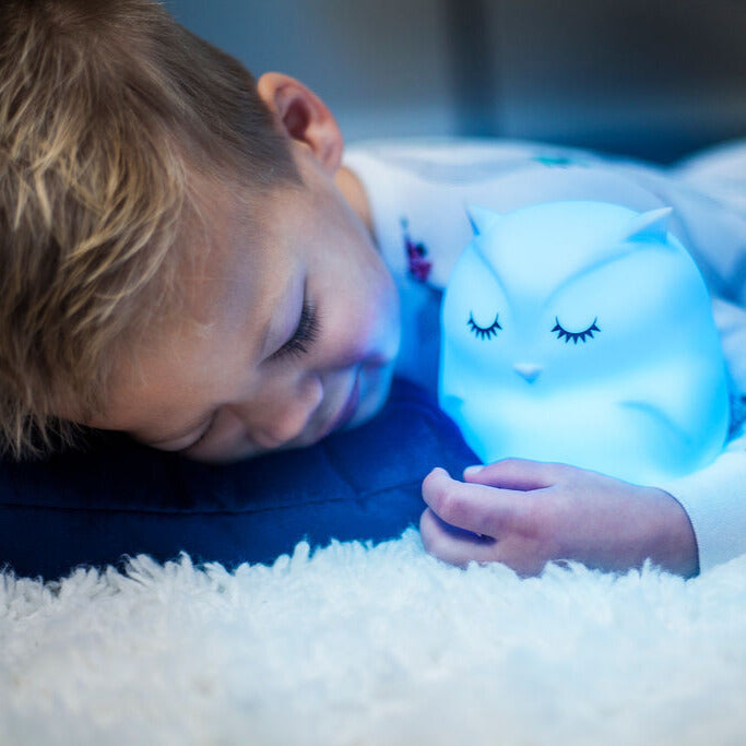 LumiPets Owl - Children's Nursery Touch Night Light