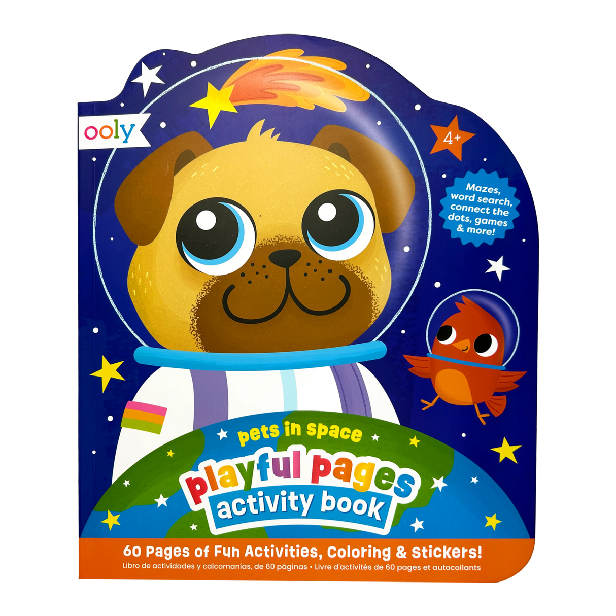 Playful Pages: Pets in Space