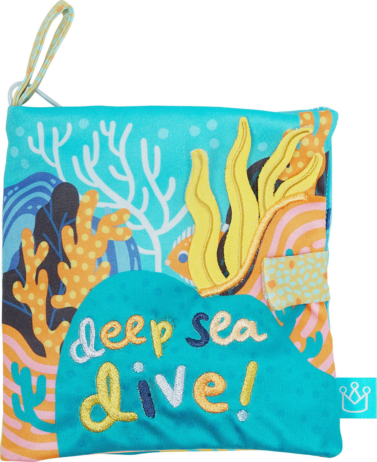 Deep Sea Dive Machine Washable Bath Time Activity Book for Infants and Toddlers