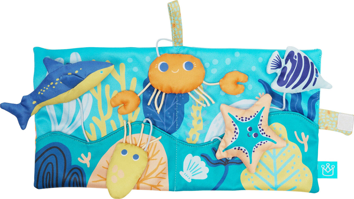 Deep Sea Dive Machine Washable Bath Time Activity Book for Infants and Toddlers