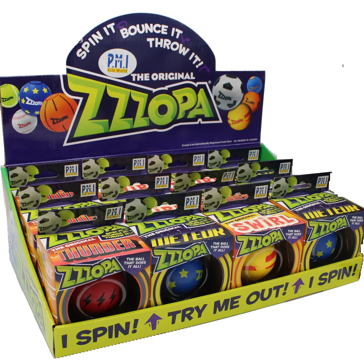 Zzzopa Fidget Spinning Ball