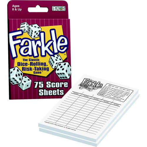Farkle Score Sheets