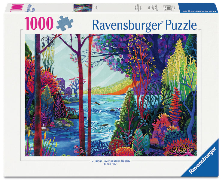 1000pc Indigo Forest