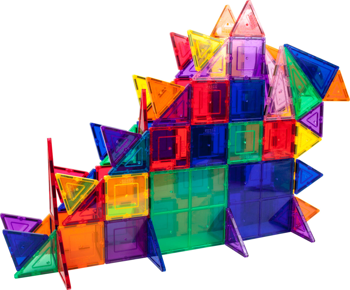 PicassoTiles 101 Piece Magnetic Tile Building Block Toy Set